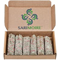 Sarimoire Conjuntos de salvia Bundles Sabio 4&quot- Wand Azul